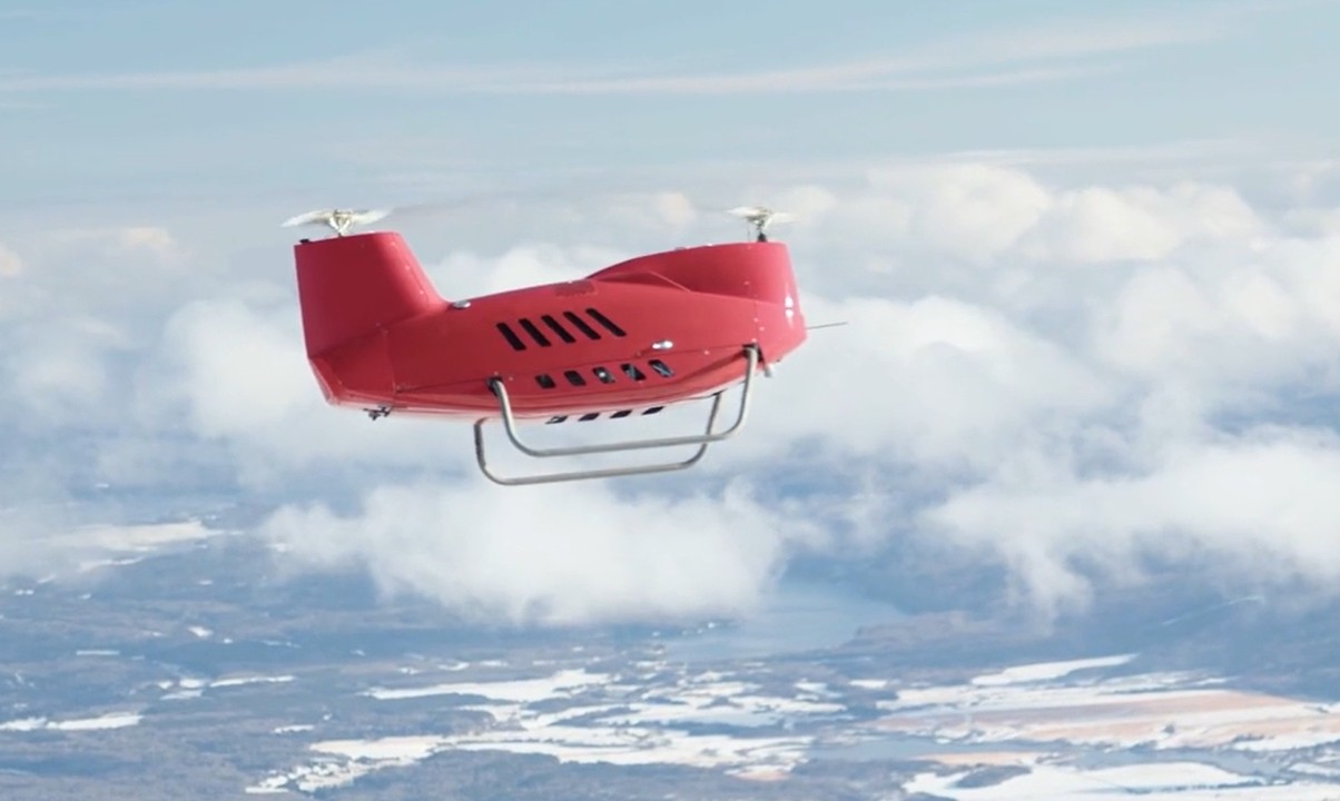The ENVOY Canadian Unmanned Aerial Vehicle (UAV) (A)